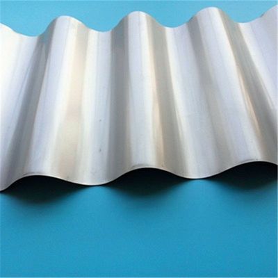 0.7mm780型铝镁锰大波浪板 雷克萨斯4S店合作商精选建材，水泥色调彰显现代工业美学